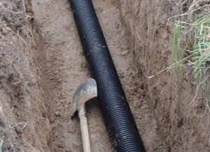 глубина заложения канализационных труб