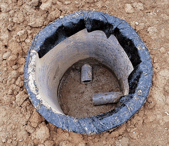 Типовой проект и устройство канализационного колодца: расстояние от ...